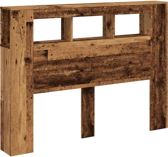 vidaXL Tăblie De Pat Din Lemn Maro 140x103.5cm