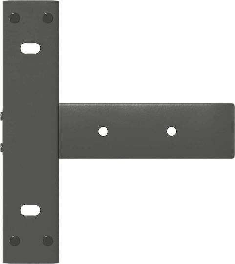 vidaXL Metallisches Möbelbein 2Stücke Für Tisch / Beistelltisch / Büro 25x28x72cm Anthrazit