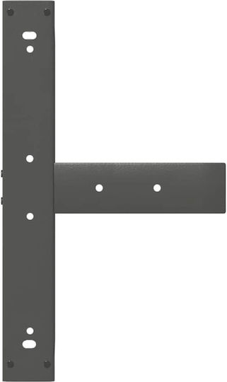 vidaXL Metallisches Möbelbein 2 Stück Für Tisch / Beistelltisch / Büro 60x35x90cm Anthrazit