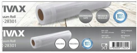 Vivax Σακούλες για Συσκευές Vacuum 1 Ρολό