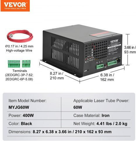 Vevor CNC Accessory EYHTJGGDY60W3KR0YV7
