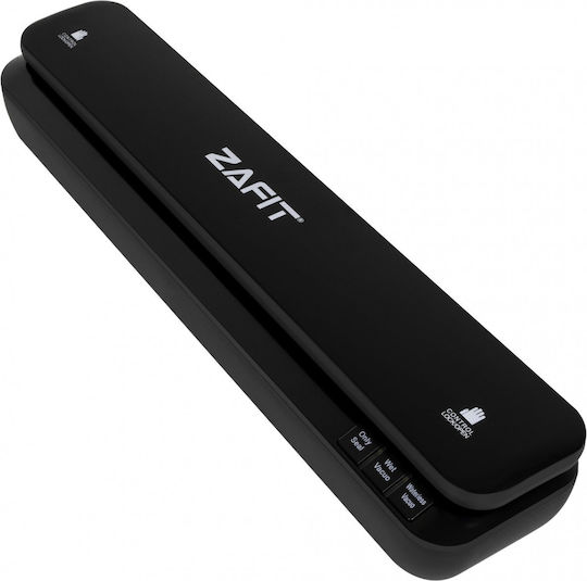 Aparat de Vidat Alimente Zafit Vid-360w, Bară de Etanșare 30 cm, 10 Pungi Incluse, Negru