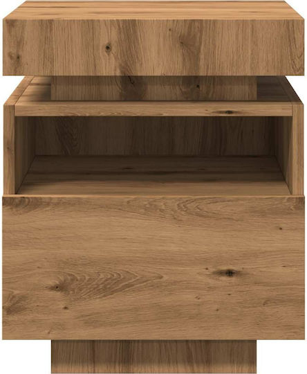 Κομοδίνο Ξύλινο Artisan Oak 40x39x48.5cm