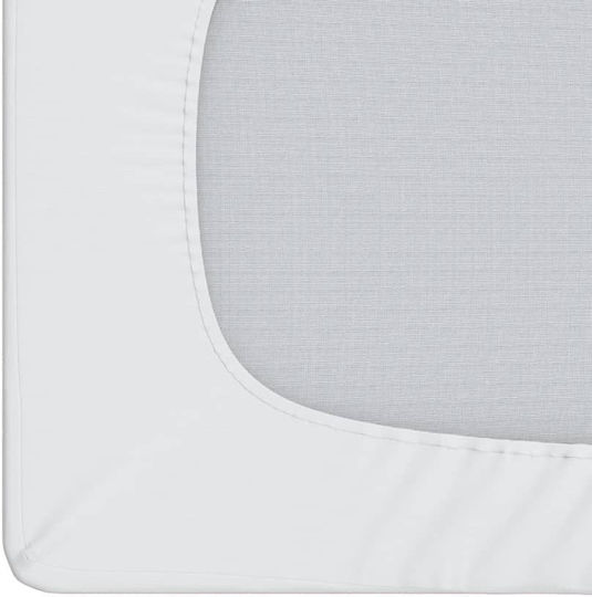 vidaXL Protective Cover Queen Waterproof with Skirt White 160x220cm