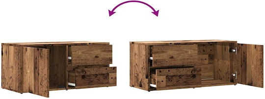 TV Stand Brown M80xP34xH35.5cm
