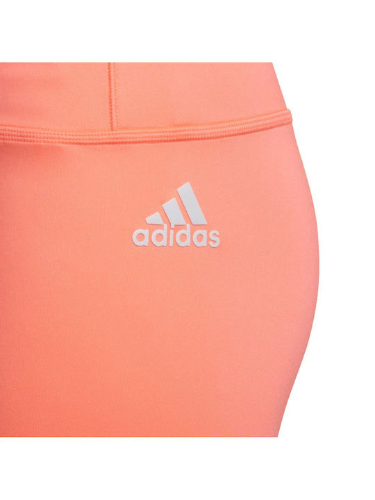 adidas Kids Long Sport Legging Striped Pink