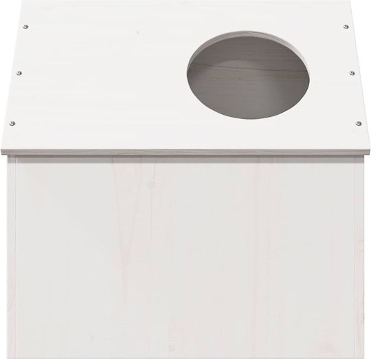 vidaXL Houses Cat White 50x41x50cm