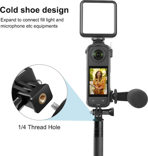 Puluz Protecția Lentilelor Pentru Insta360 Cameră De Acțiune