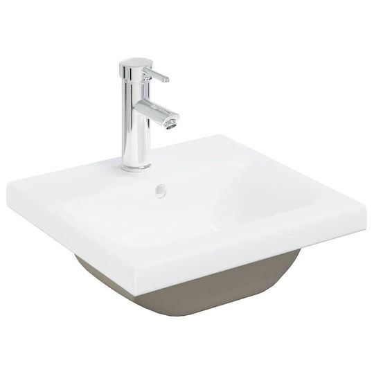 vidaXL Шкаф със Мивка Д41xШ38.5xВ45см Sonoma Oak, Brown