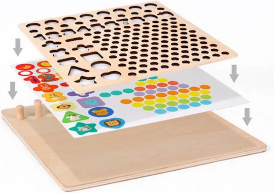 Montessori Εκπαιδευτικό Παιχνίδι Γράμματα & Αριθμοί από Ξύλο
