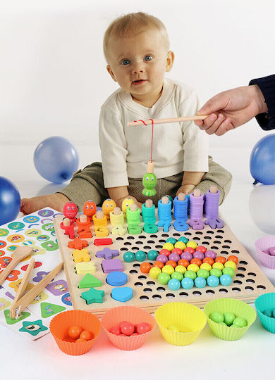 Montessori Εκπαιδευτικό Παιχνίδι Γράμματα & Αριθμοί από Ξύλο