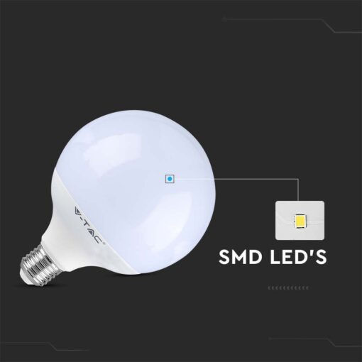V-TAC LED Bulb 22W 160mm for Socket E27 and Shape G120 Cool White 2600lm