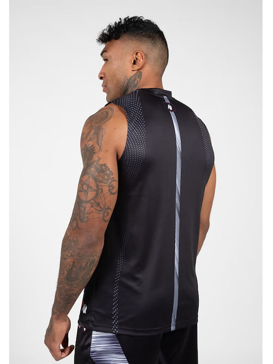 Gorilla Wear Bărbați Fără mâneci Tricou 90152-905 Neagră