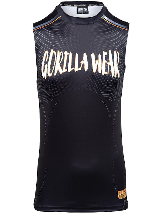 Gorilla Wear Ανδρική Αμάνικη Μπλούζα 90152-922 Μαύρη