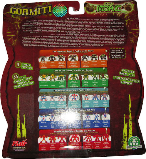 Giochi Preziosi Gormiti Heroes Miniature Novelty Toys 4 Figures Atomic (Miscellaneous Designs) GPH26307 UK