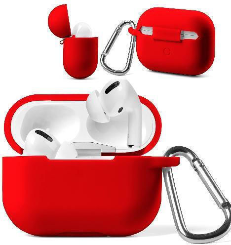 SiiPro Θήκη Σιλικόνης σε Μωβ χρώμα για Apple AirPods Pro 2