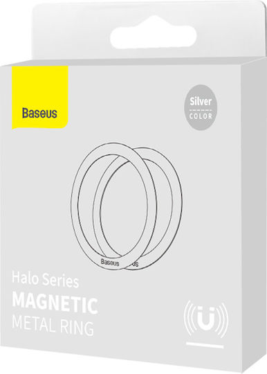 Baseus MagSafe Ring Halo Silver 2pcs