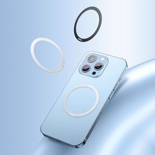 Baseus MagSafe Ring Halo Silver 2pcs
