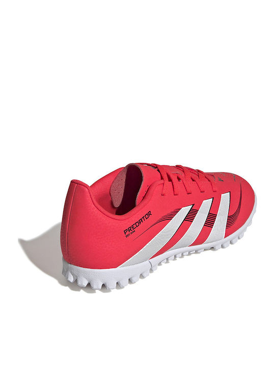 Predator Club Kids Turf Soccer Shoes Lucid Red / Cloud White / Core Black
