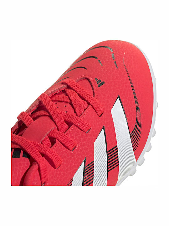 Predator Club Kids Turf Soccer Shoes Lucid Red / Cloud White / Core Black