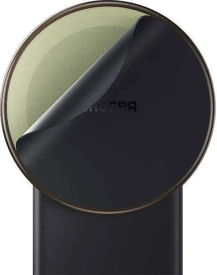 Baseus C02 Pro Car Mobile Mount with Magnet and Wireless Charging Black