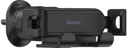 Baseus Car Mobile Mount with Adjustable Hooks Black