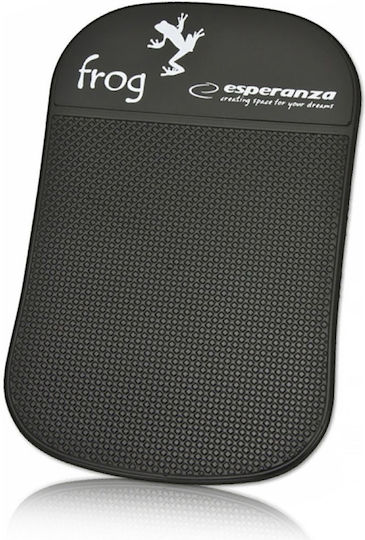 Esperanza Frog Antislip Pad Car Mobile Mount with Anti-Slip Surface Black