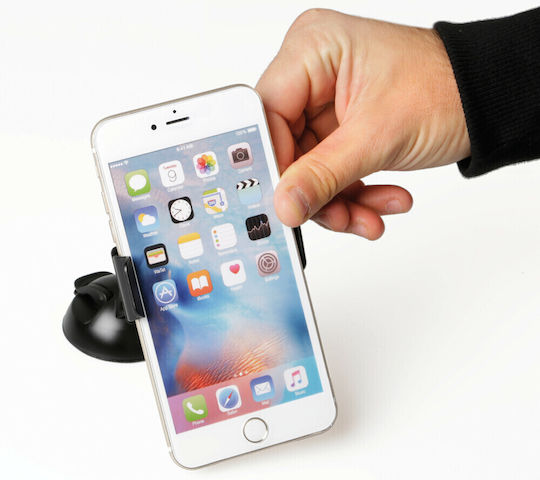 Lampa Snap Fin Car Mobile Mount with Adjustable Hooks Silver 72530
