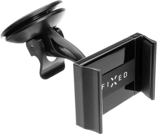 Fixed Car Mobile Mount with Adjustable Hooks Black