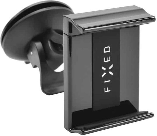 Fixed Car Mobile Mount with Adjustable Hooks Black