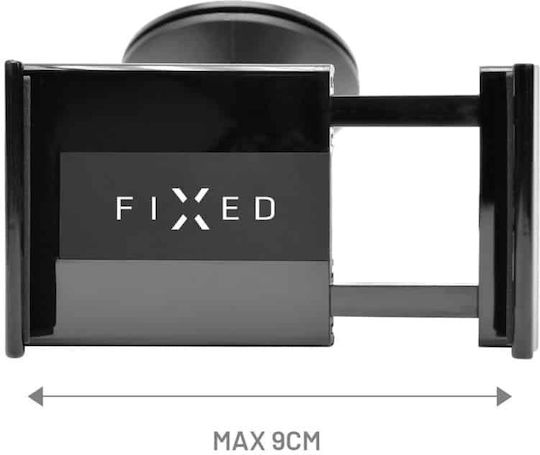Fixed Car Mobile Mount with Adjustable Hooks Black