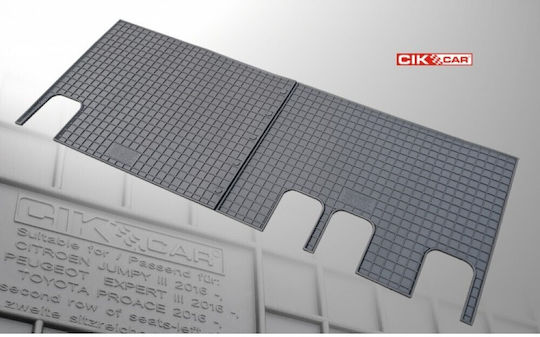 Cik Rear Mats 2pcs for Toyota Proace Citroen Jumpy 2016+ Black