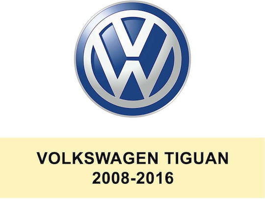 Perflex Set Covorașe Față și Spate Tip Tavă 4buc din Furtun pentru Volkswagen Tiguan 08-16 Negre