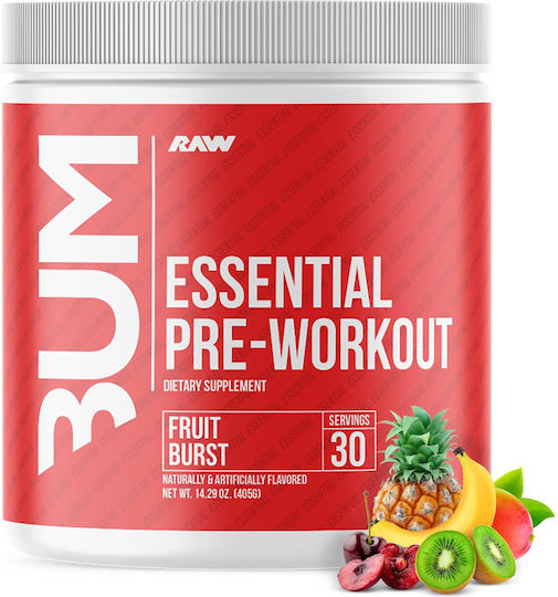 Raw Nutrition Cbum Essential Pre Besondere Nahrungsergänzungsmittel 405gr 30 Portionen Fruit Burst
