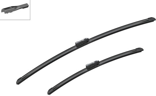 Bosch Aerotwin A863S Front Set Car Wiper Blades 650mm/450mm Universal Audi A3 Volkswagen Golf