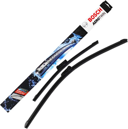 Bosch Aerotwin AM466S Front Set Car Wiper Blades 650mm/380mm Universal Opel Corsa Ford Fiesta Alfa Romeo Mito Chevrolet Aveo Citroen Berlingo
