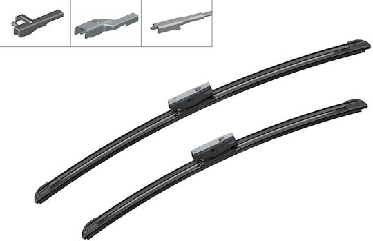 Bosch Aerotwin AM460S Front Car Wiper Set 530mm/450mm Universal Seat Cordoba / Ibiza Scania S
