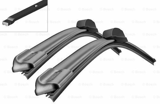 Bosch Aerotwin A116S Front Set Car Wiper Blades 600mm/400mm Universal Renault Clio