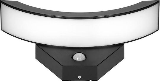 Adviti Επιτοίχιο Εξωτερικό Φωτιστικό LED IP54 10W με Φυσικό Λευκό Φως 28.9x14.7x9εκ.