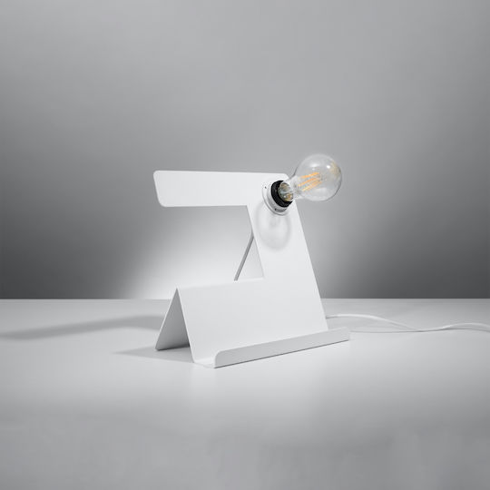 Sollux Decorative Lamp with Socket for Bulb E27 White