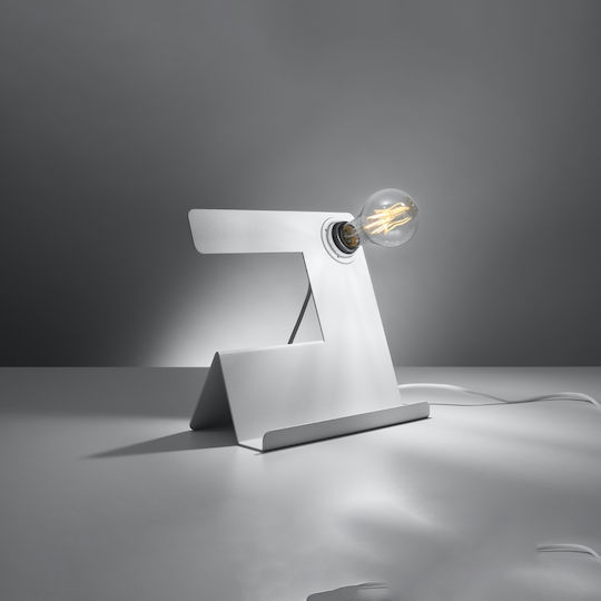Sollux Decorative Lamp with Socket for Bulb E27 White