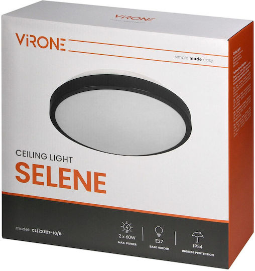 Orno Wall-Mounted Outdoor Ceiling Light E27 IP54
