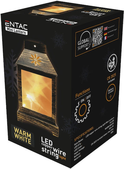Entac Lustră Decorativă Lampion Cupru 10buc