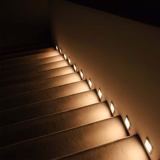V-TAC Waterproof Ceiling Lamp LED 3W 3000K 5.8x5.8x4.5 cm V-TAC Waterproof Ceiling Lamp LED 3W 3000K 5.8x5.8x4.5 cm