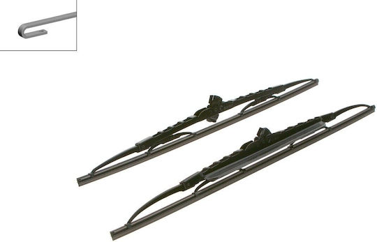 Bosch 503S Front Car Wiper Set 500mm/475mm for Opel Astra