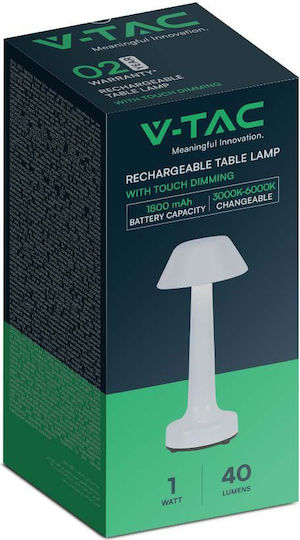 V-TAC V-TAC Dekoratives Tischlicht LED Einstellbares Weiß 95cm