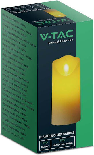 V-TAC Dekorative Lampe Wachs-Politur Weiß