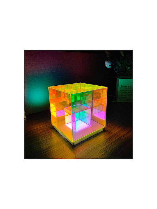 Andowl Decorative Lamp 3D Illusion Multicolour