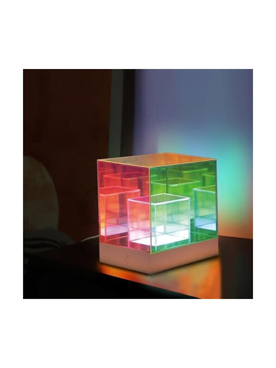Andowl Decorative Lamp 3D Illusion Multicolour