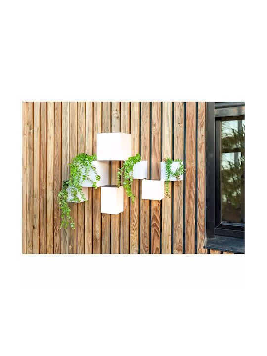 NewGarden Outdoor Floor Lamp LED for Exterior Spaces with Natural White Light IP65 White